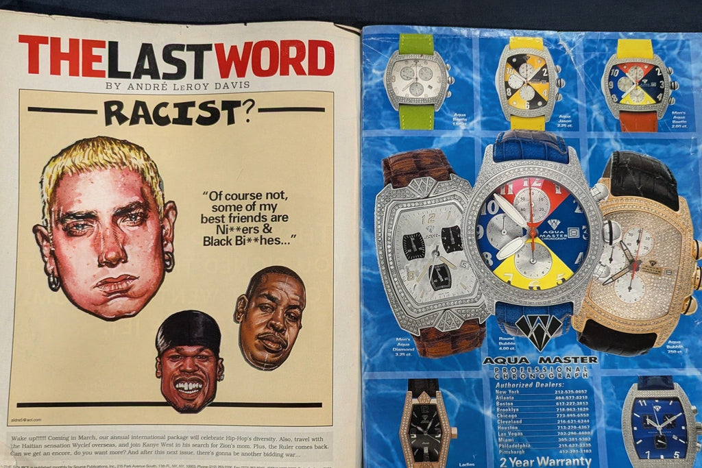 The Source Magazine February 2004 - Eminem vs Benzino Cover - Issue 173