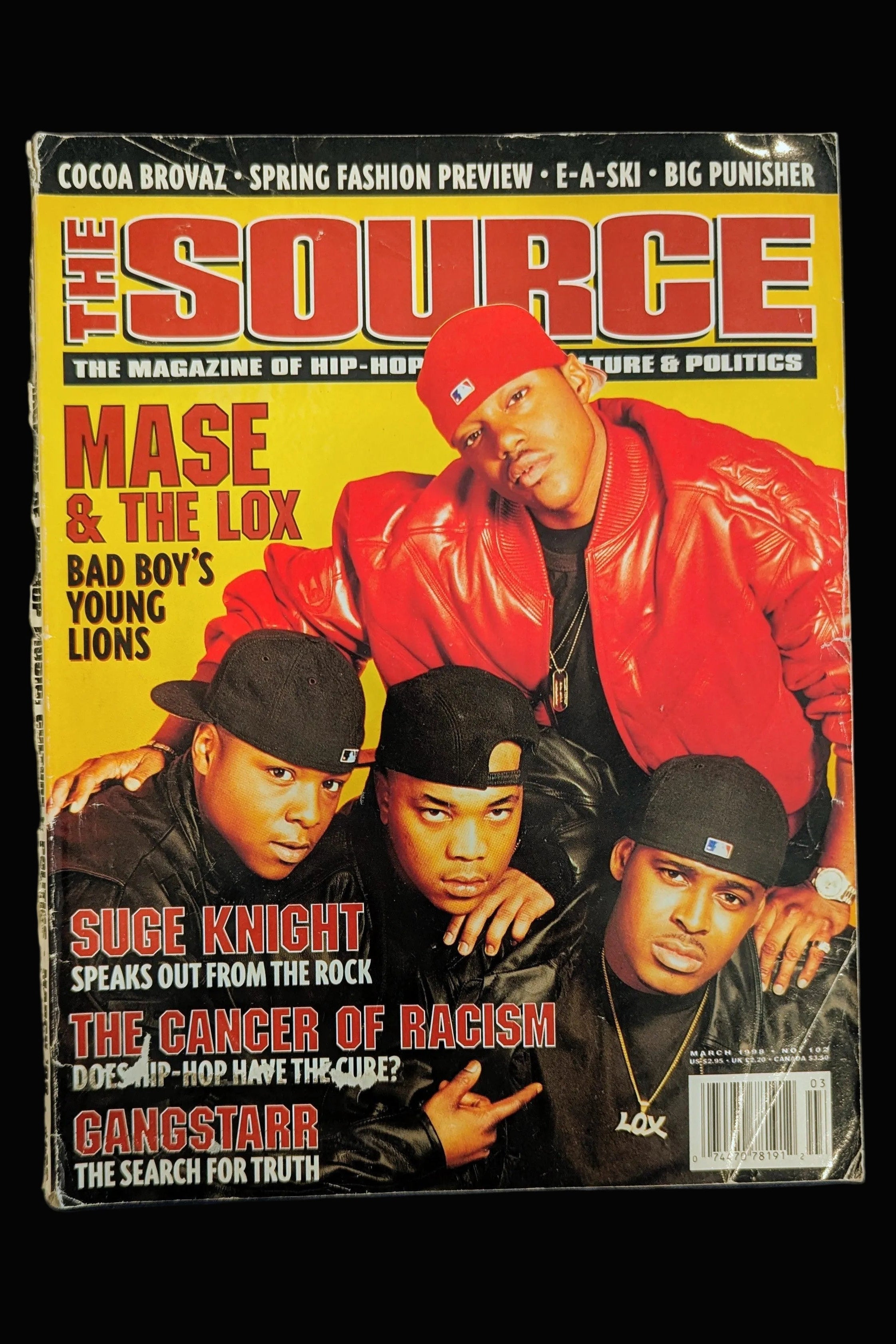 Bad Boy Records 1998 Time Capsule Bundle: Vintage March '98 Source Magazine + Rare Promo Vinyl