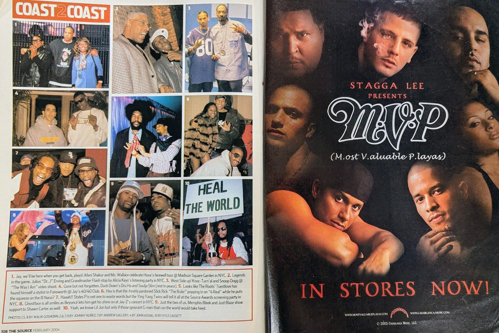 The Source Magazine February 2004 - Eminem vs Benzino Cover - Issue 173