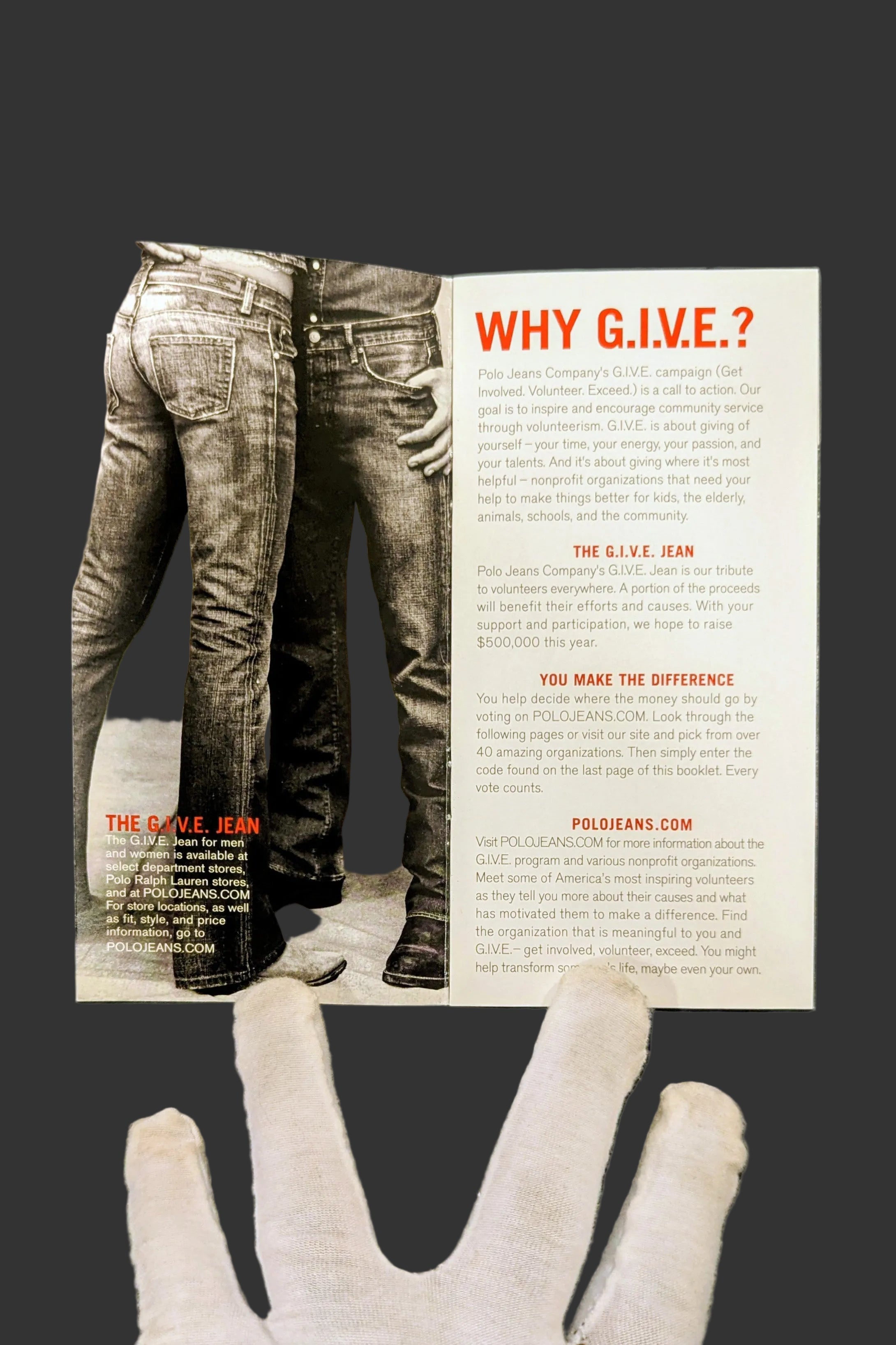Signed/Personal Copy: Polo Jeans Co. "G.I.V.E. Guide" Booklet (Feat. Divine Bradley)