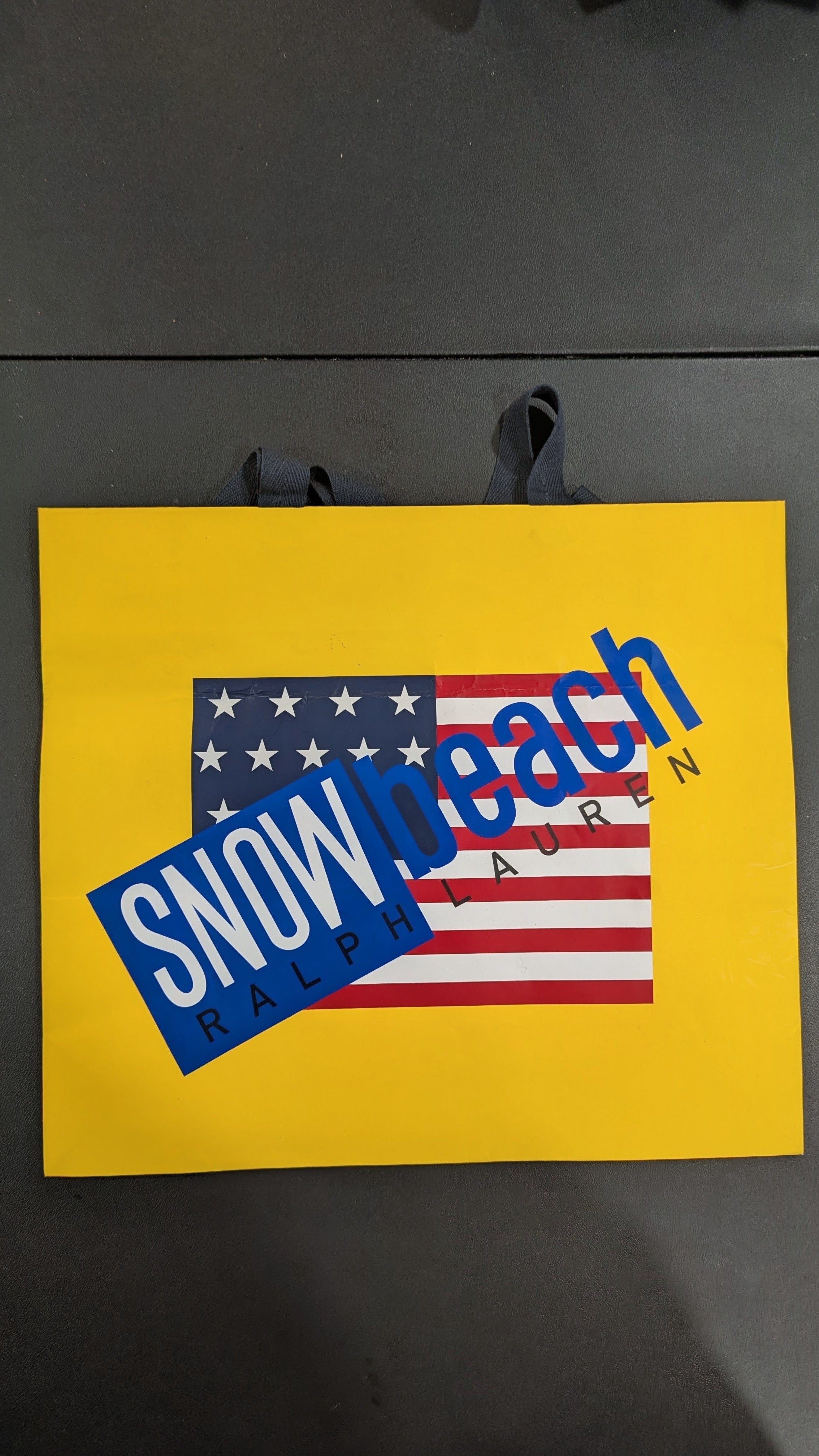 Polo Ralph Lauren "Snow Beach" Shopping Bag (Limited Edition 2018 Re-issue)