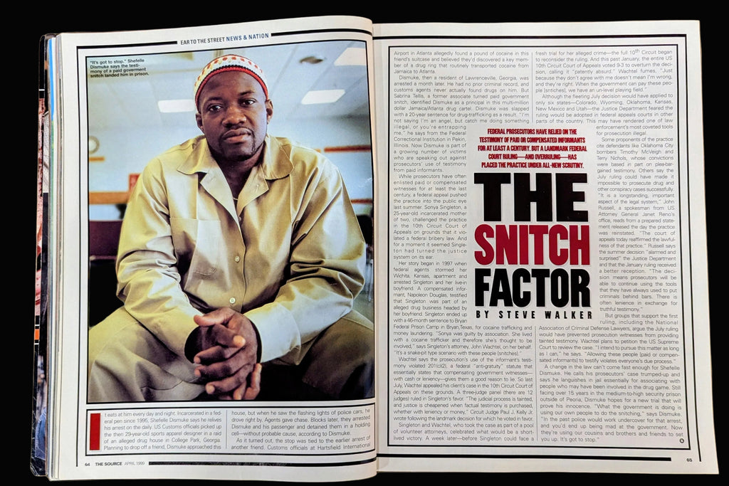 The Source Magazine (April 1999) — C-Murder & Silkk The Shocker Cover (Issue #115)