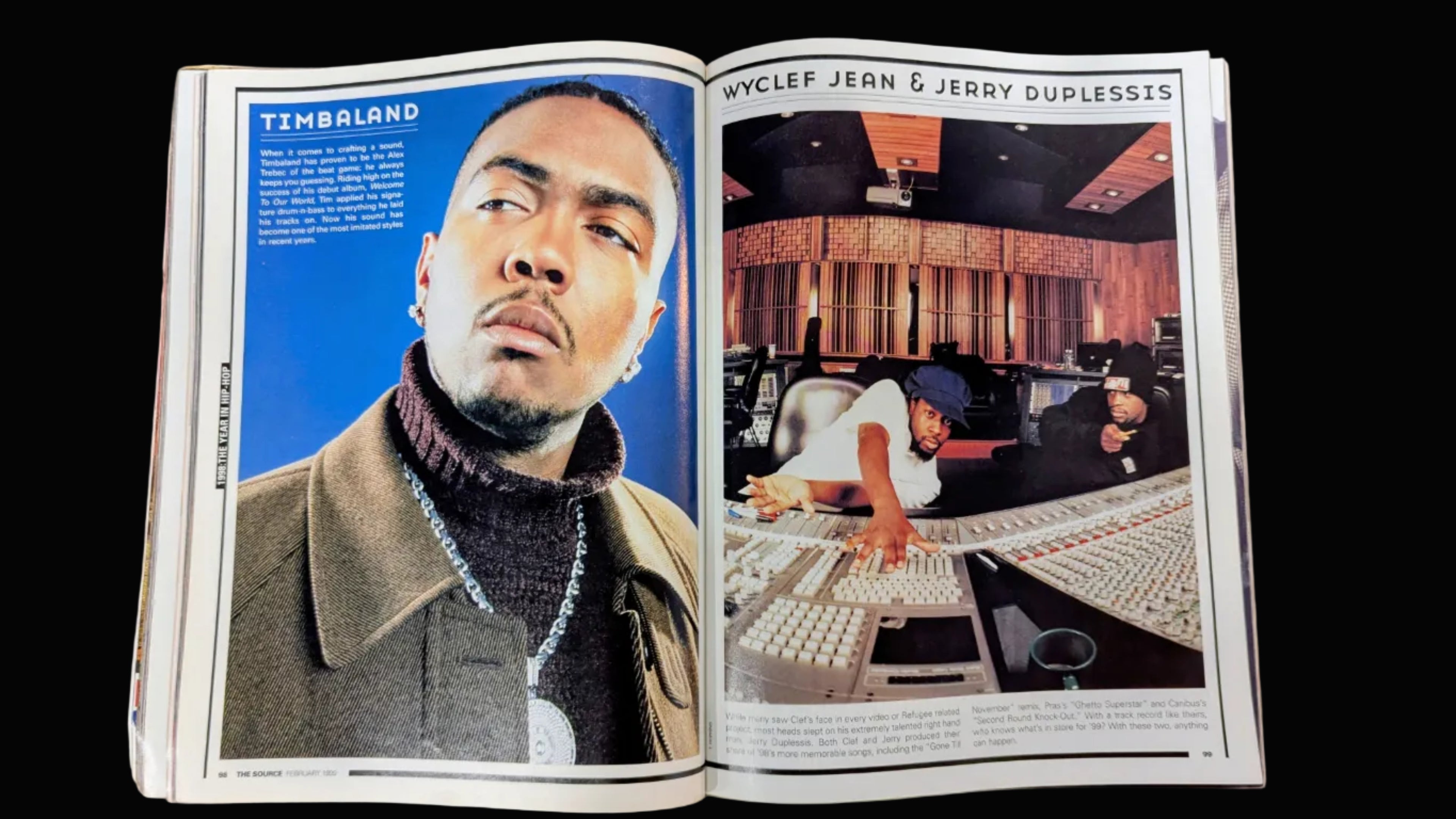 The Source Magazine (February 1999) — The Power 30 "CEO" Cover (Issue #113)