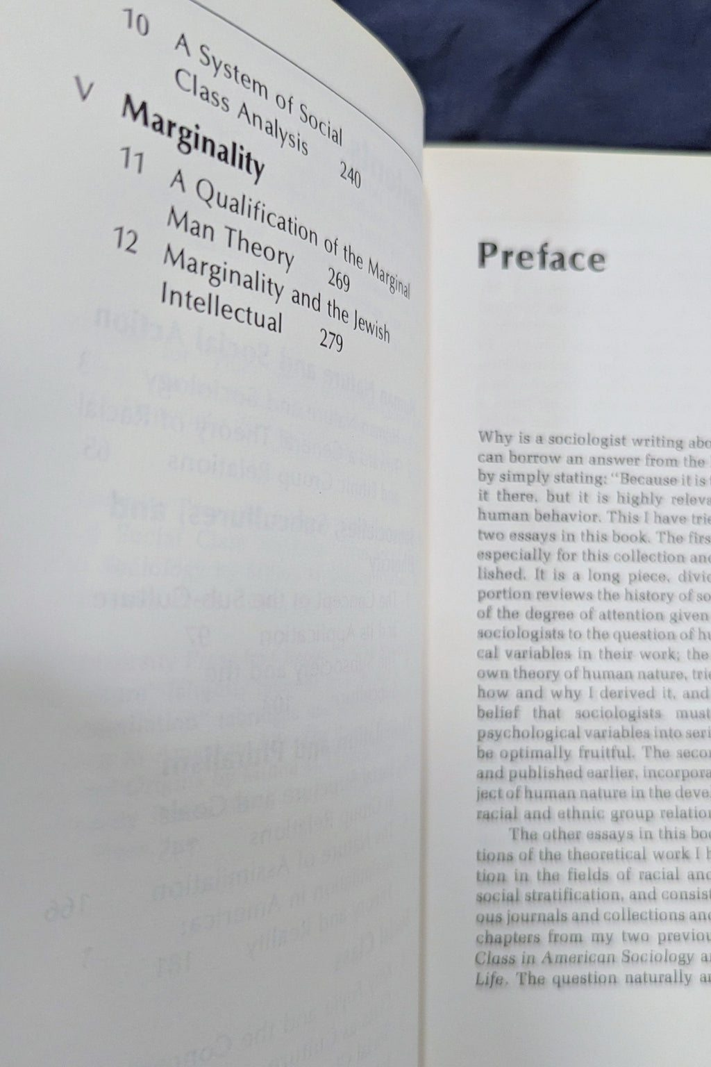 "Human Nature, Class, and Ethnicity" by Milton M. Gordon (1st Edition, 1978)