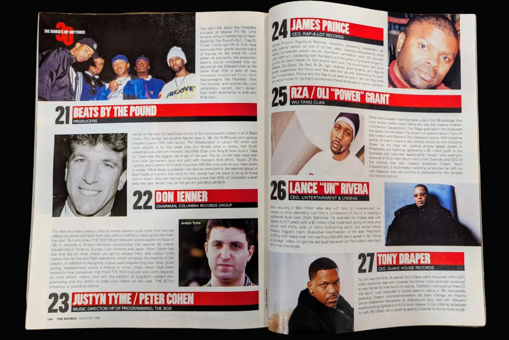 The Source Magazine (February 1999) — The Power 30 "CEO" Cover (Issue #113)