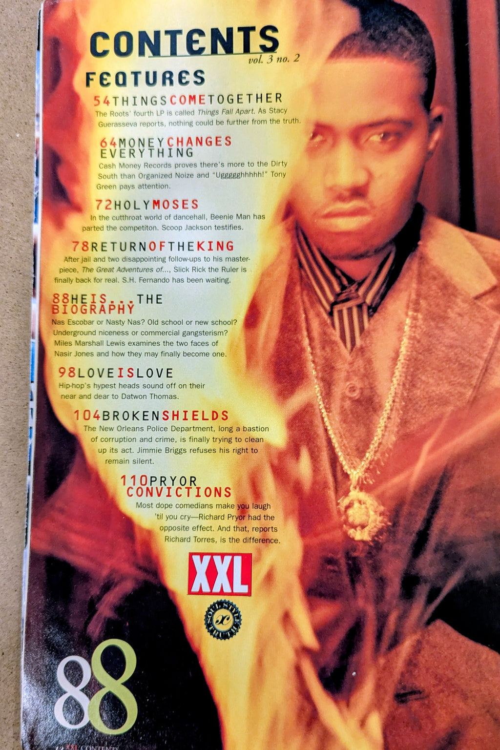 XXL Magazine (April 1999) — Nas Cover | The Rise of Cash Money Issue