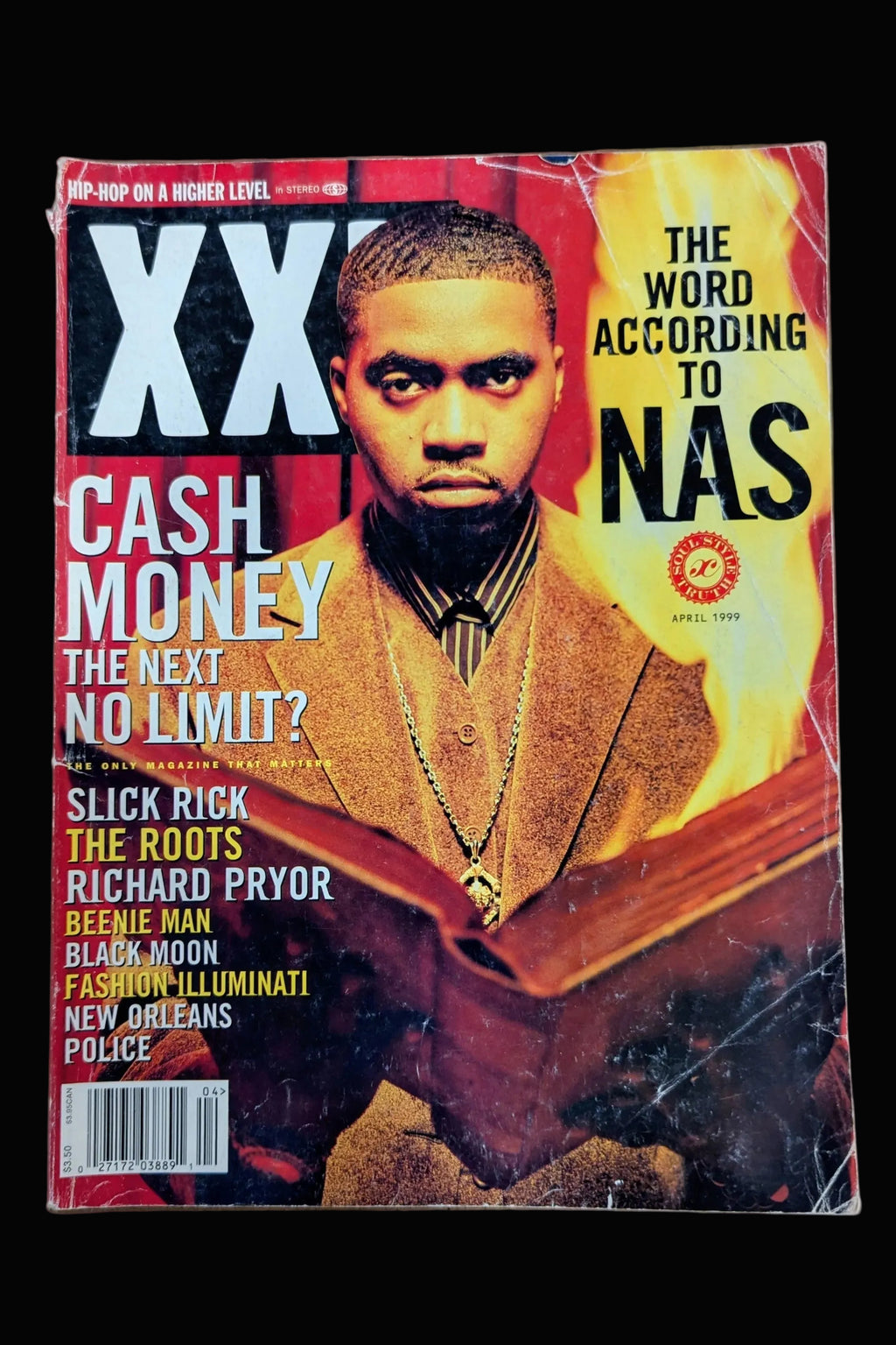 XXL Magazine (April 1999) — Nas Cover | The Rise of Cash Money Issue