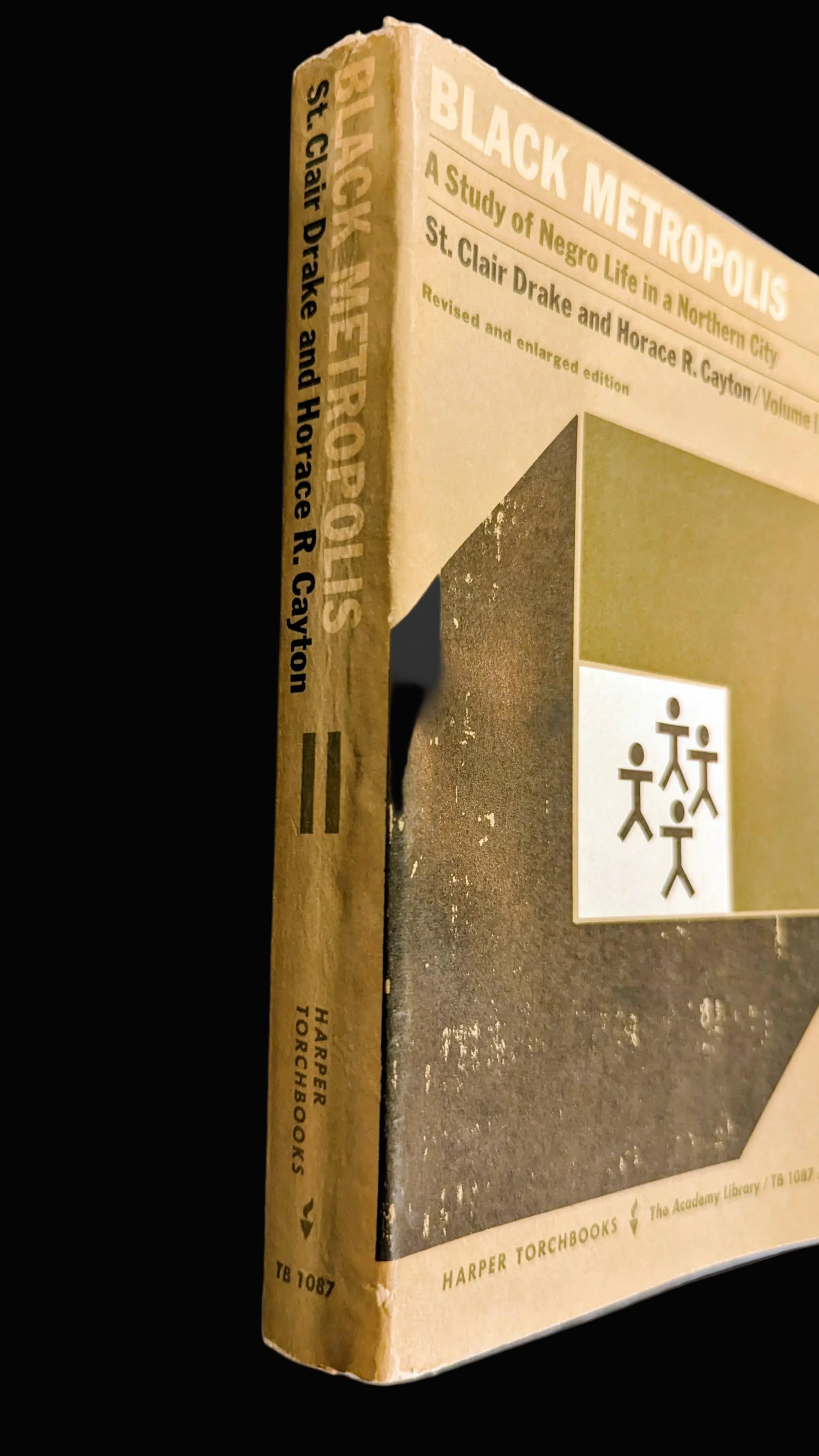 "Black Metropolis: A Study of Negro Life in a Northern City" (Vol. II) – Vintage 1962 Edition