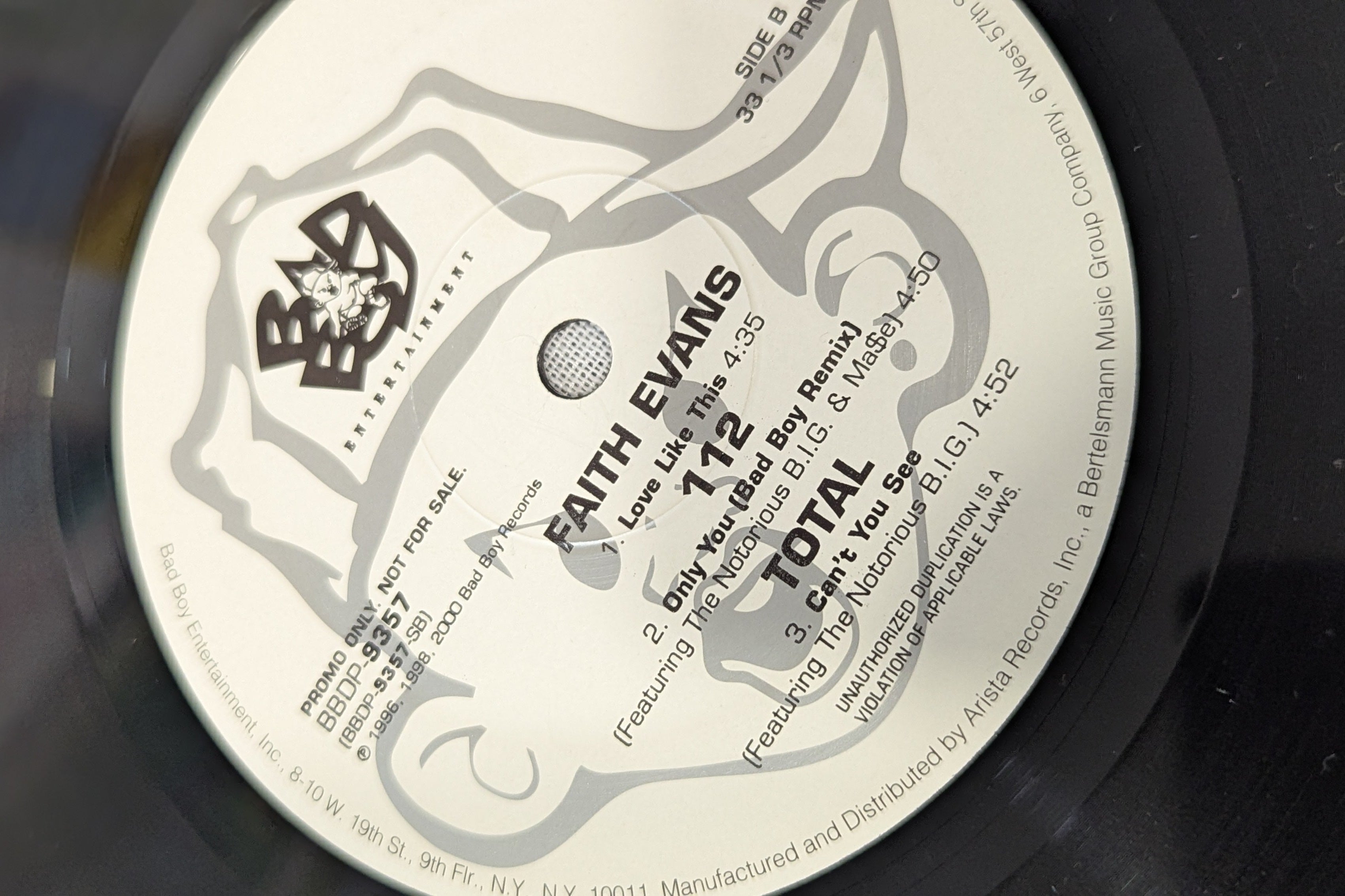 Bad Boy Records 1998 Time Capsule Bundle: Vintage March '98 Source Magazine + Rare Promo Vinyl