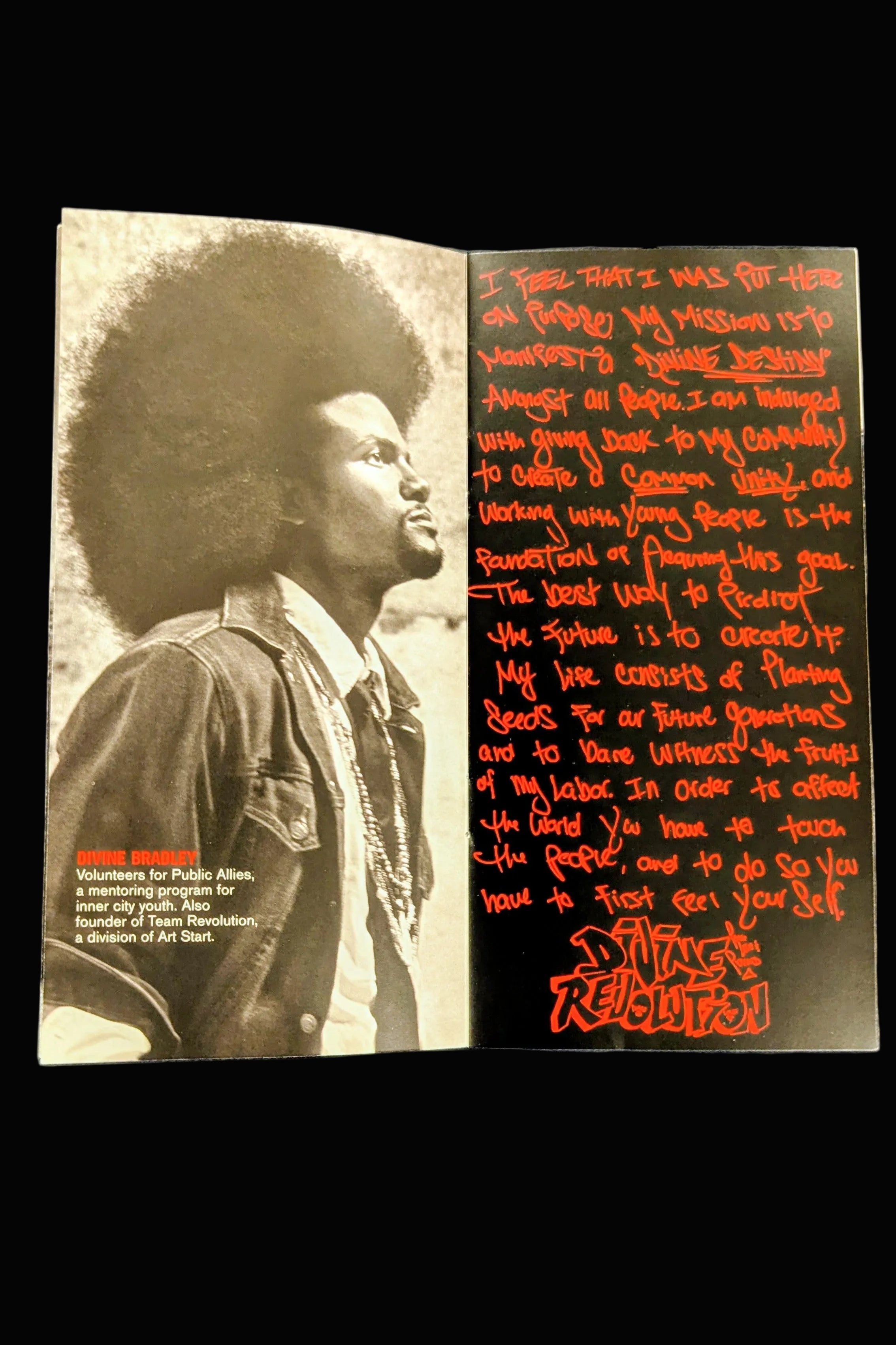 Signed/Personal Copy: Polo Jeans Co. "G.I.V.E. Guide" Booklet (Feat. Divine Bradley)