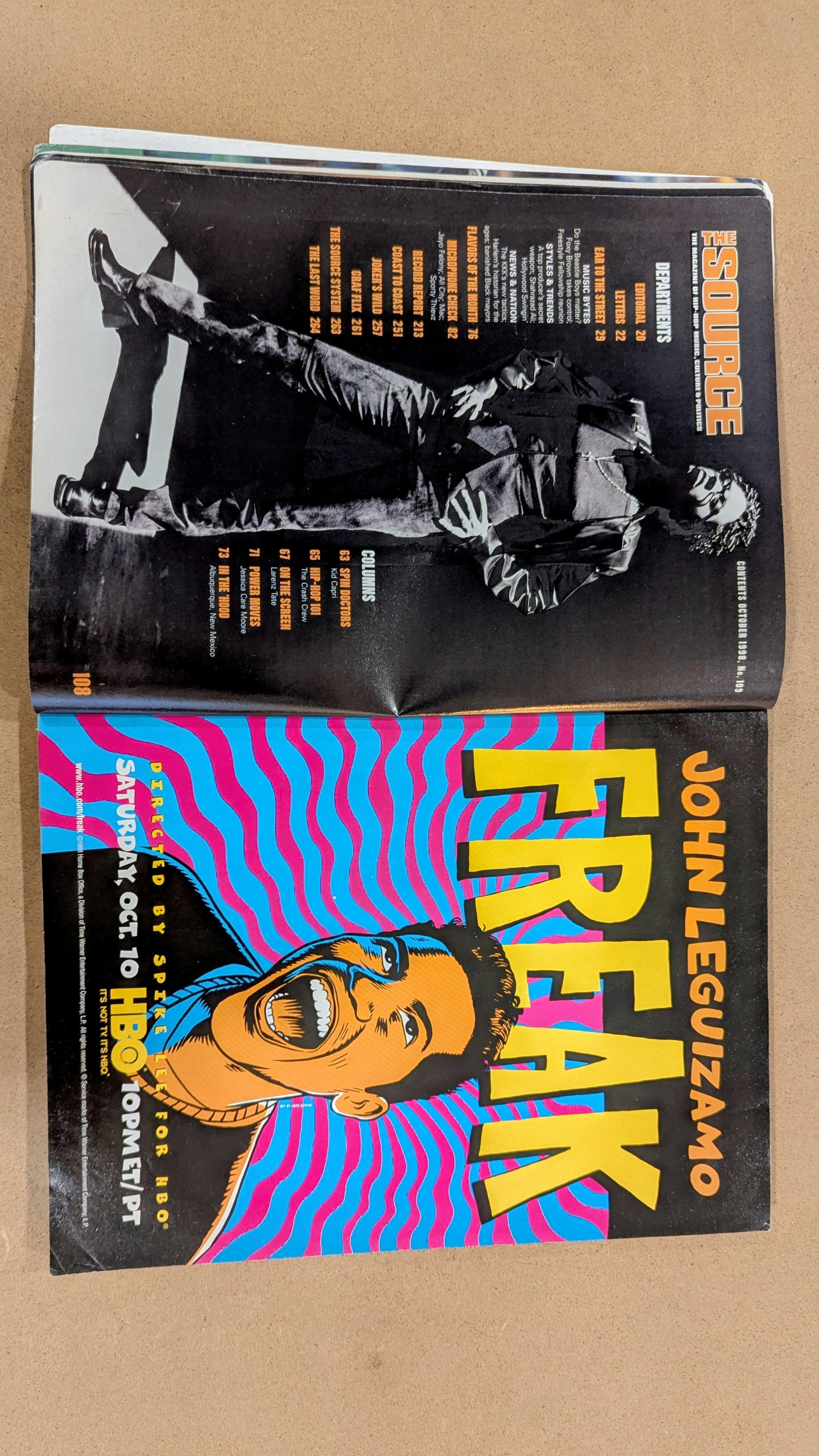 The Source Magazine (October 1998) — The A Tribe Called Quest "Breakup" Issue (Issue #109)