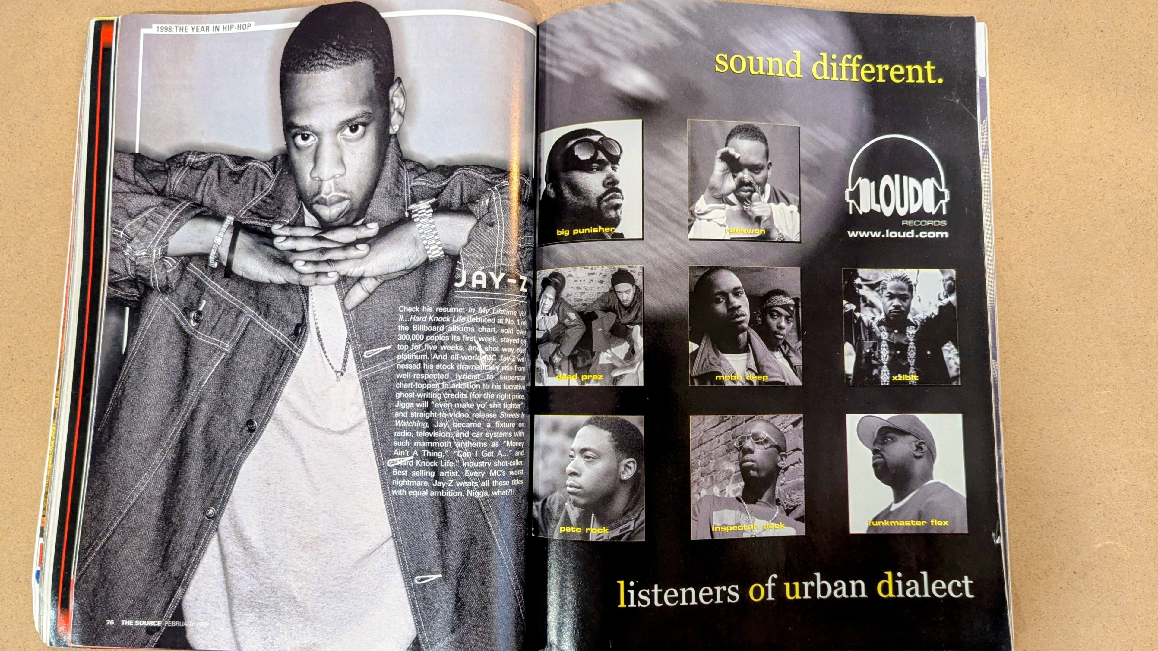 The Source Magazine (February 1999) — The Power 30 "CEO" Cover (Issue #113)