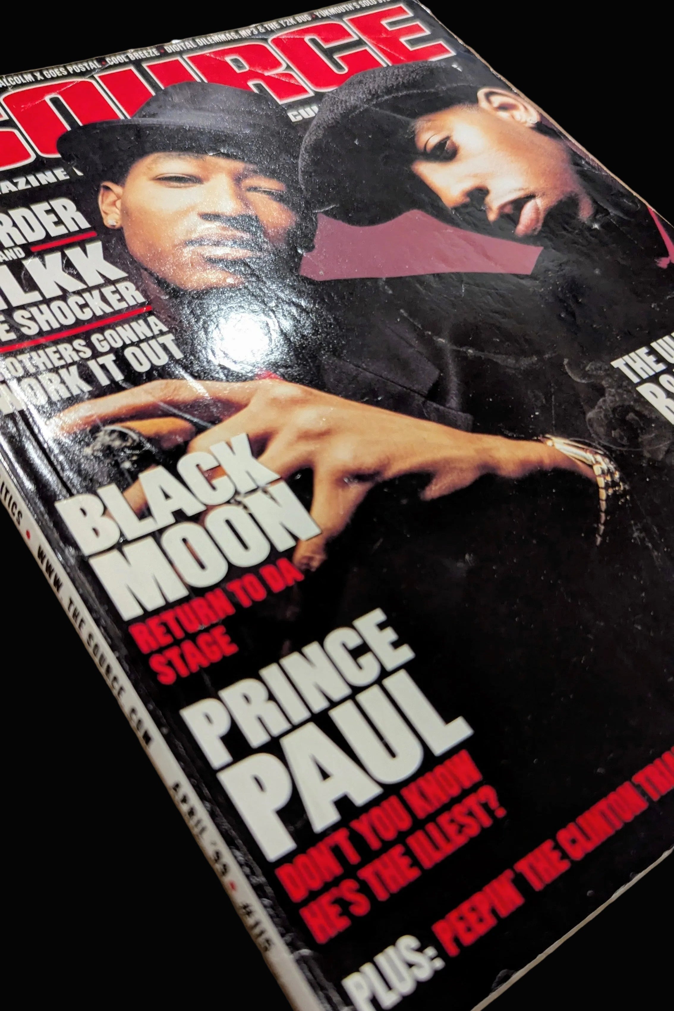 The Source Magazine (April 1999) — C-Murder & Silkk The Shocker Cover (Issue #115)