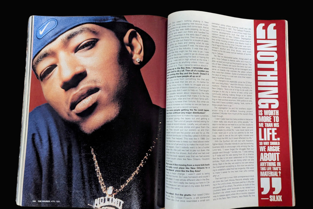The Source Magazine (April 1999) — C-Murder & Silkk The Shocker Cover (Issue #115)