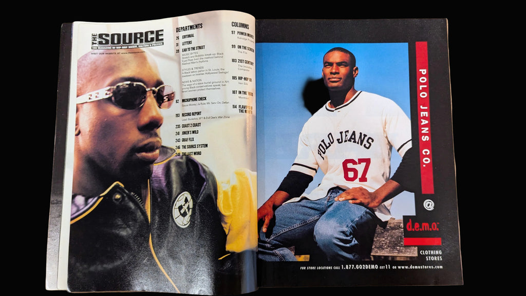 The Source Magazine (March 1999) — Mase Cover (Issue #114) | Eminem Debut Era