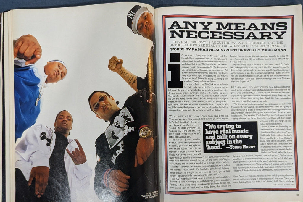 The Source Magazine February 2004 - Eminem vs Benzino Cover - Issue 173