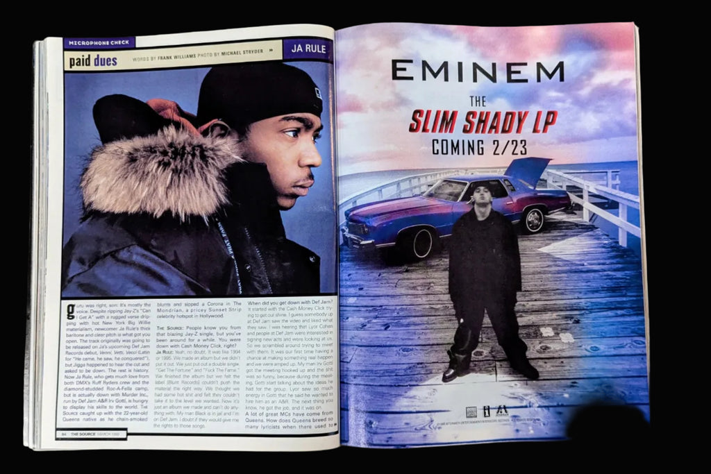 The Source Magazine (March 1999) — Mase Cover (Issue #114) | Eminem Debut Era