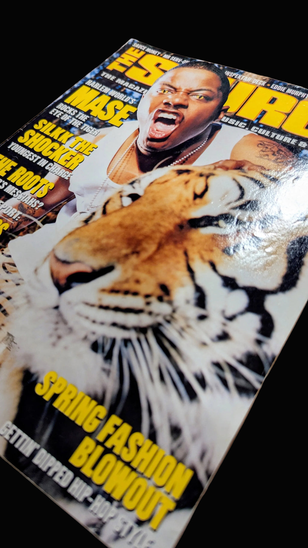 The Source Magazine (March 1999) — Mase Cover (Issue #114) | Eminem Debut Era