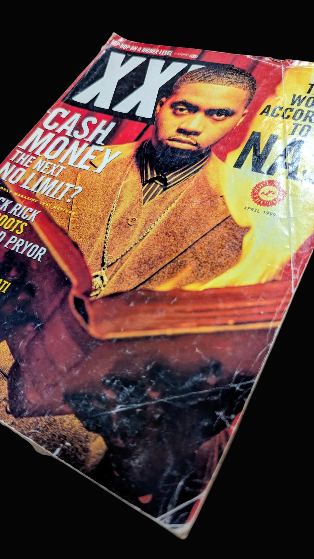 XXL Magazine (April 1999) — Nas Cover | The Rise of Cash Money Issue