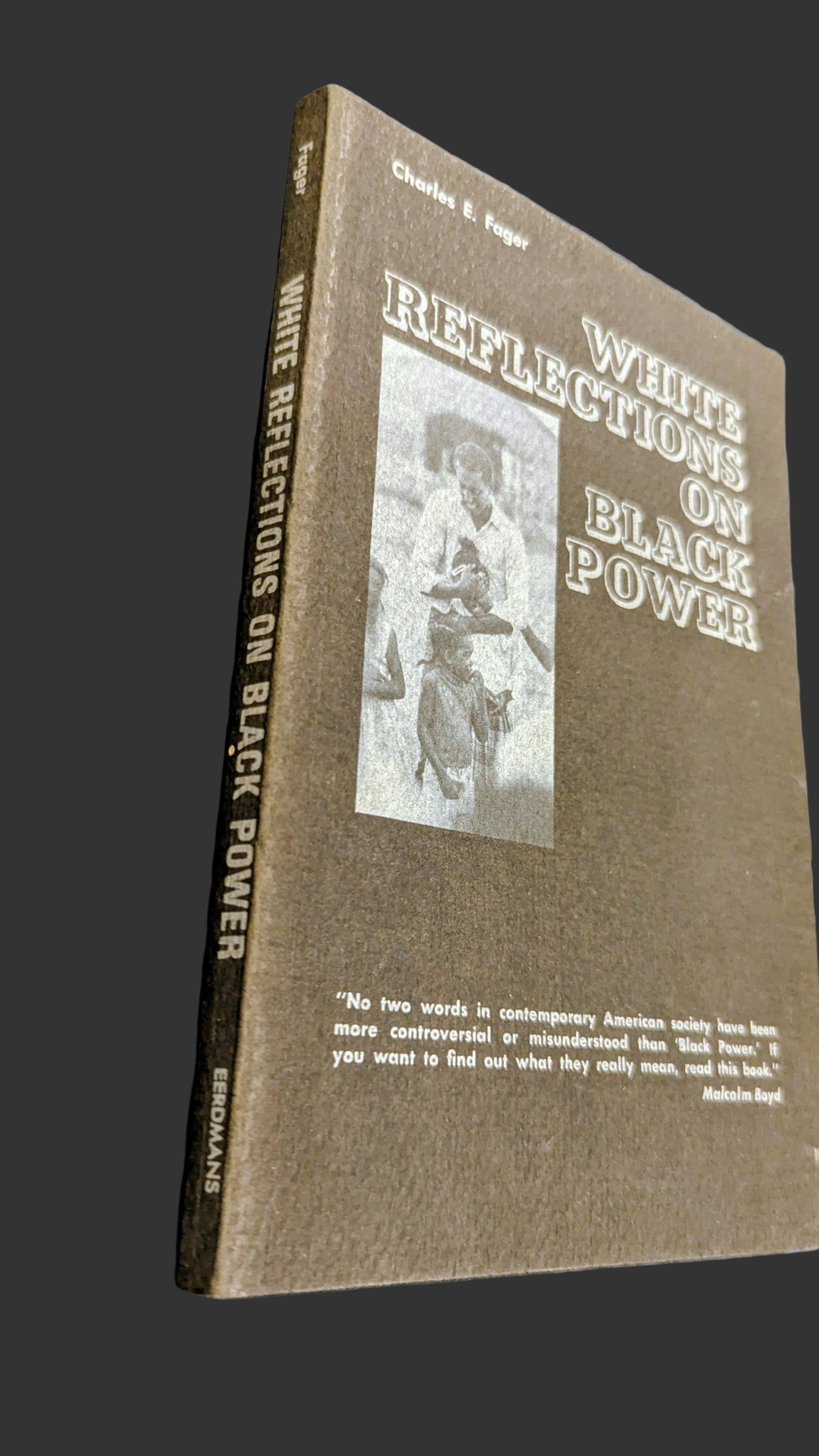 White Reflections on Black Power" by Charles E. Fager (Vintage 1967 First Edition)